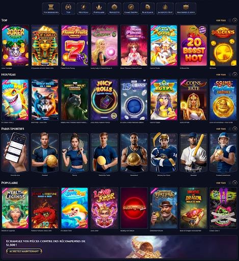 Découvrez les meilleurs jeux de casino et paris sportifs sur Cazeus ! Sélection de jeux de casino et paris sportifs sur Cazeus.